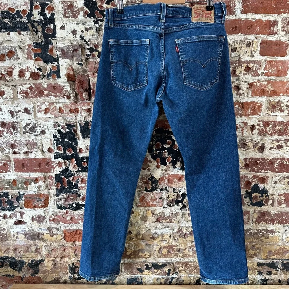 Levis 505 Jeans Mens 32x30 Regular Straight Fit Zip fly Modern Classic